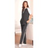Short-Sleeve Henley Baseball Tunic, , large