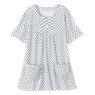 Knit Tunic with Patch Pockets - Print, , large