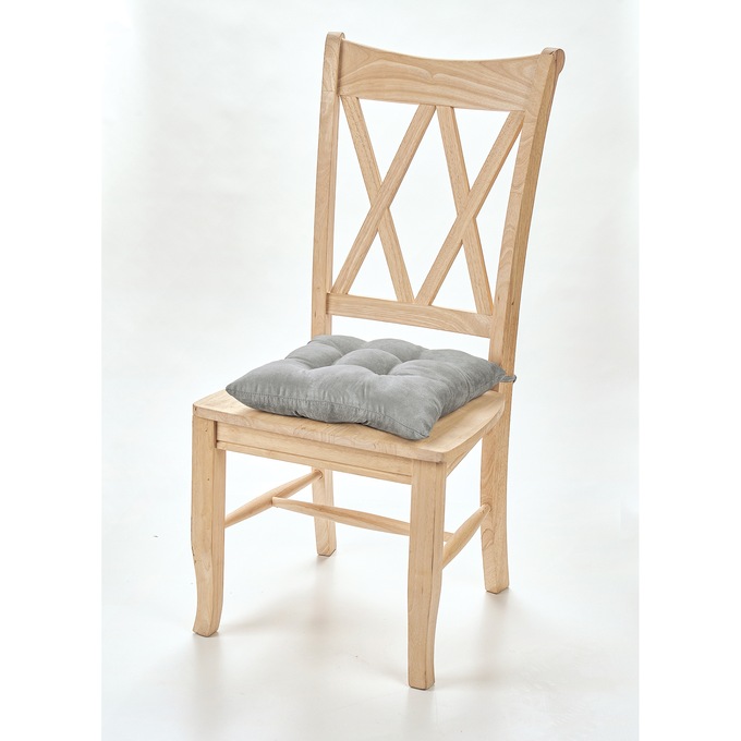 Faux Suede Chair Pad, , large