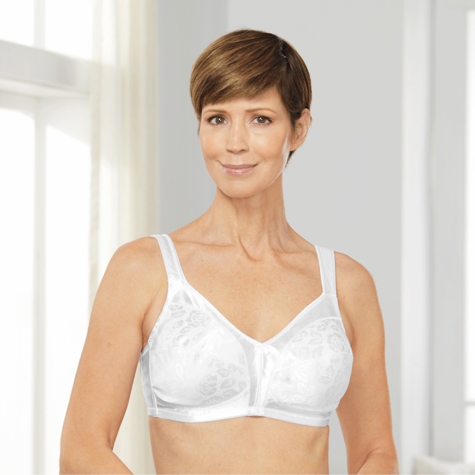 Jacquard Comfort Bra, , large