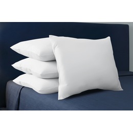 Set of 4 Restonic Washable Hypoallergenic Pillows, , large