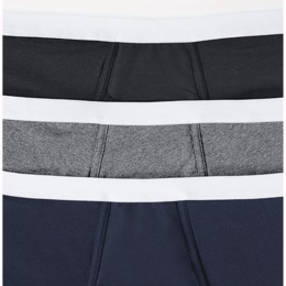 3-Pack Men&#39;s Heavy Absorbency Incontinence Briefs, Multi, large