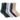 6-Pack Women's Buster Brown® 100% Cotton Socks, Dark Multi, swatch