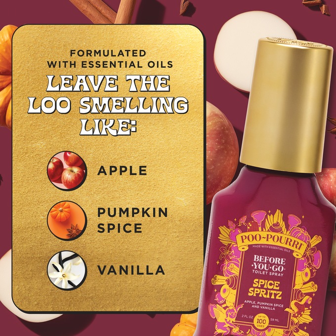Limited Edition Fall Poo-Pourri Toilet Spray, , large