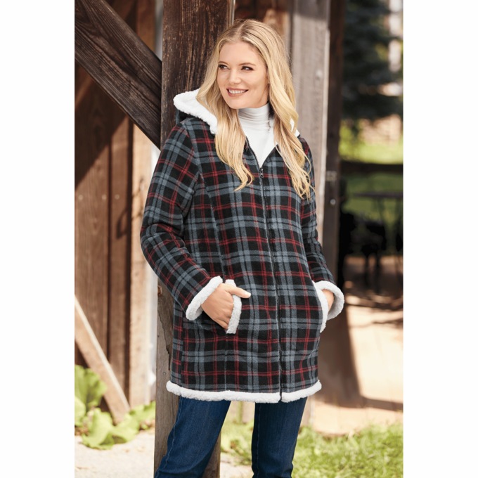 Microfleece Coat, , large