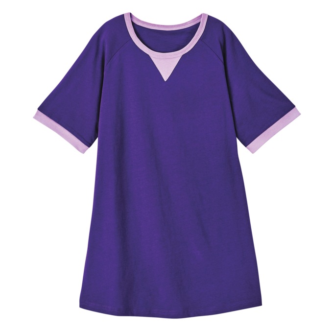 Contrast Trim Top, , large