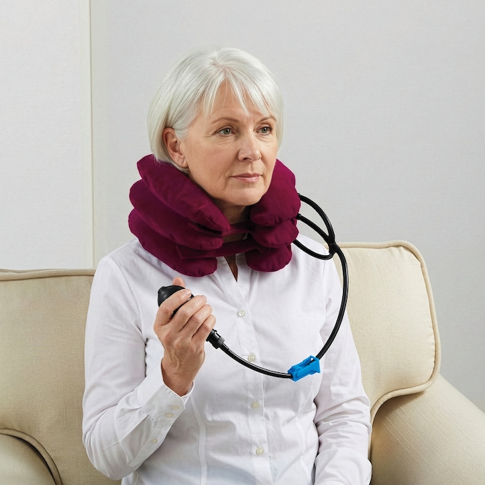 Inflatable Neck Traction Device , , large