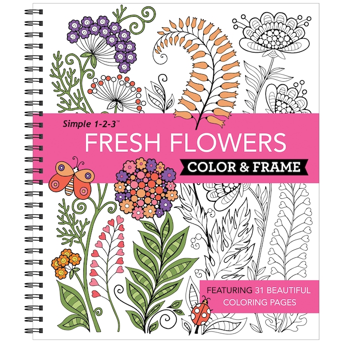 Color & Frame Coloring Book, , large
