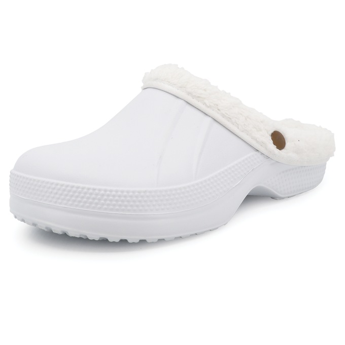 Women's Fleece-Lined Clog, , large