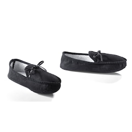 Women&#39;s Faux-Leather Moccasin Slipper, , large
