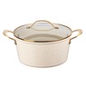 Gotham Steel Hammered Ceramic 10-piece Cookware Set, , large