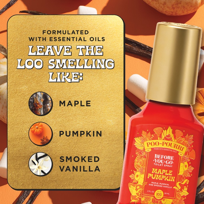 Limited Edition Fall Poo-Pourri Toilet Spray, , large