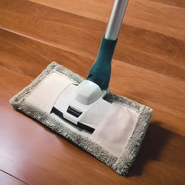 Set of 2 Wet/Dry Microfiber Mop Heads, , large