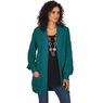 Pom Sleeve Cardigan, , large