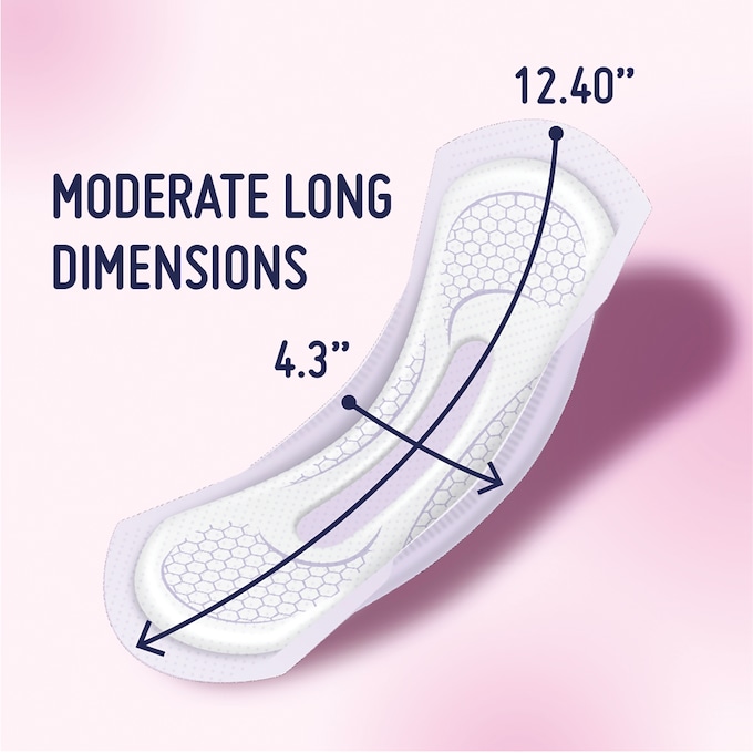 Prevail Incontinence Moderate Absorbency Pads, , large