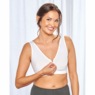 Seamless Zip-Front Bra, , large