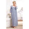 Long Embroidered Robe, , large