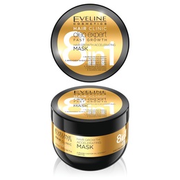 Eveline Cosmetics 8-in-1 Oleo Expert Fast Growth Hair Mask, , large