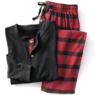Cozee Corner&reg; Men's Flannel 2-Piece PJ Set, , large