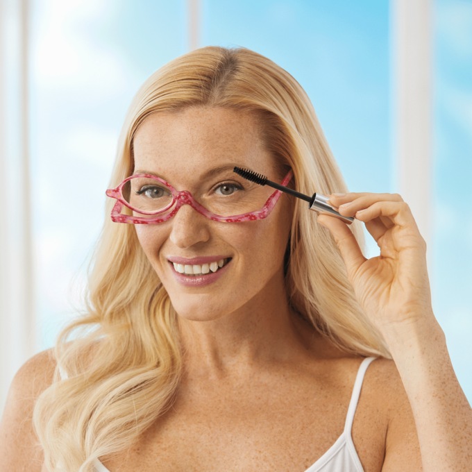 Makeup Magnifying Glasses with Pouch, , large