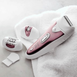 Pure Silk Ladies 3-in-1 Epilator &amp; Shaver, , large