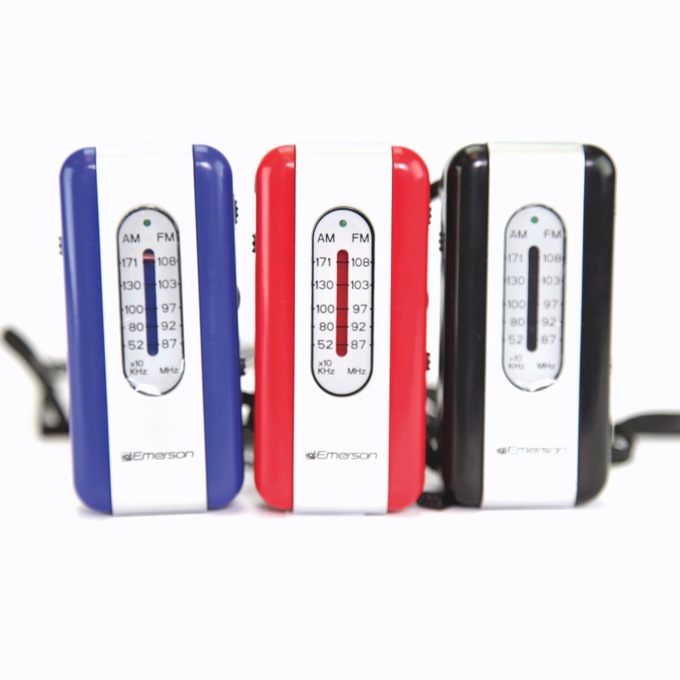 Portable AM/FM Radio, , large