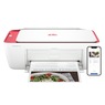 HP Deskjet 2842E All-in-One Printer, Red/White, large