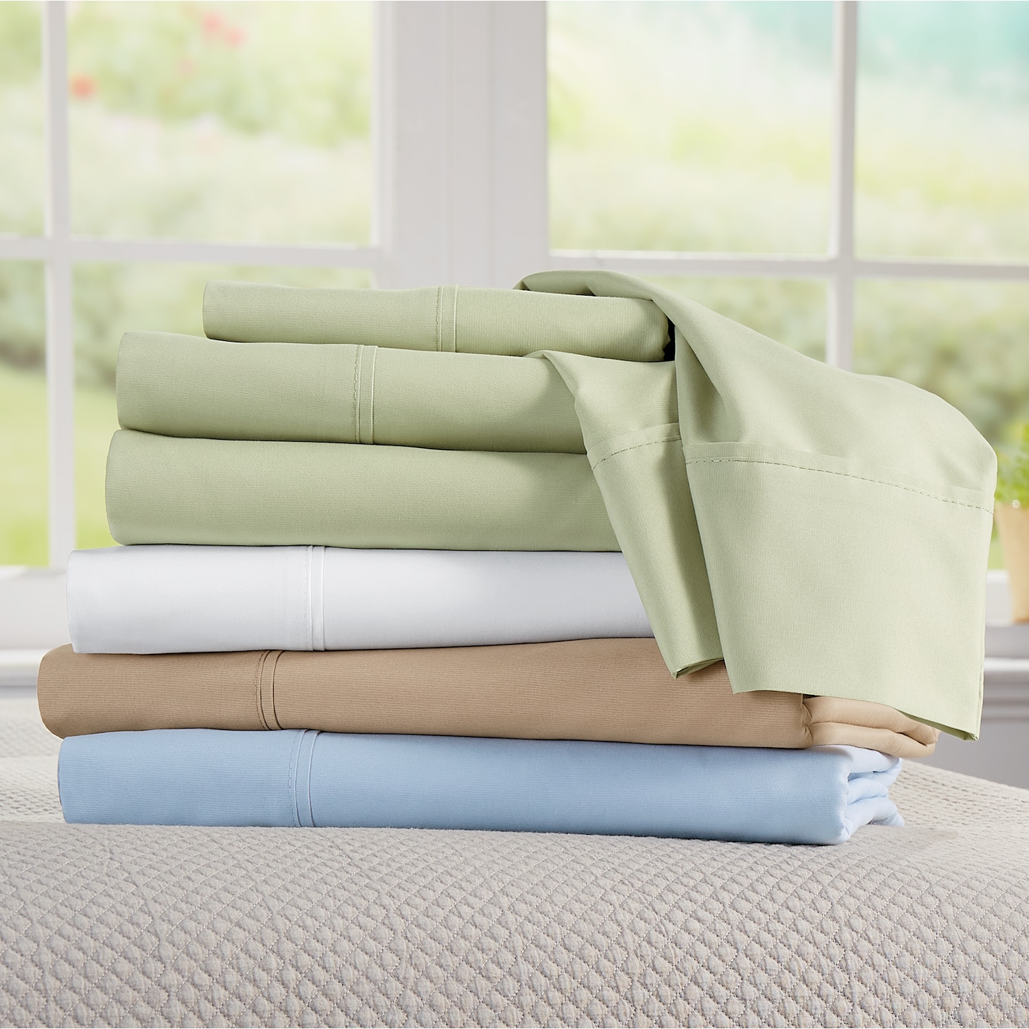 Coolmax Cooling Blanket and Microfiber Sheet Set Healthy Living