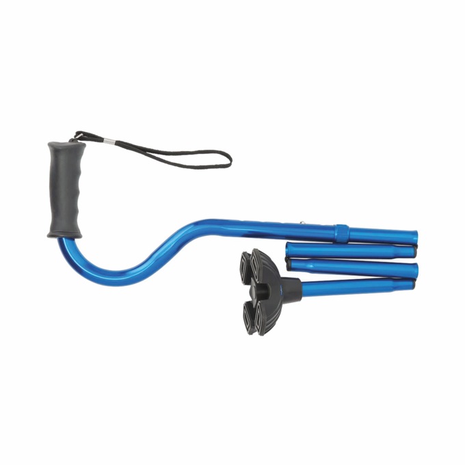 4-Point Offset Folding Hybrid Cane, , large