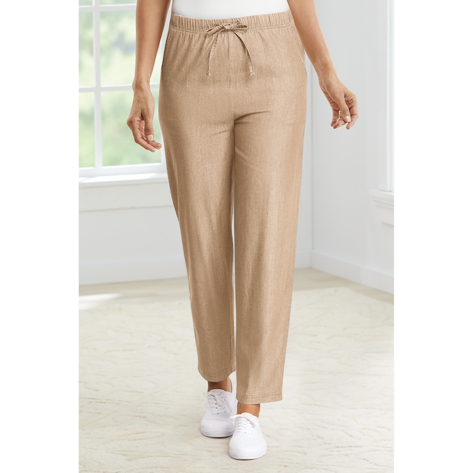 Easy-Fit Denim Pant, , large