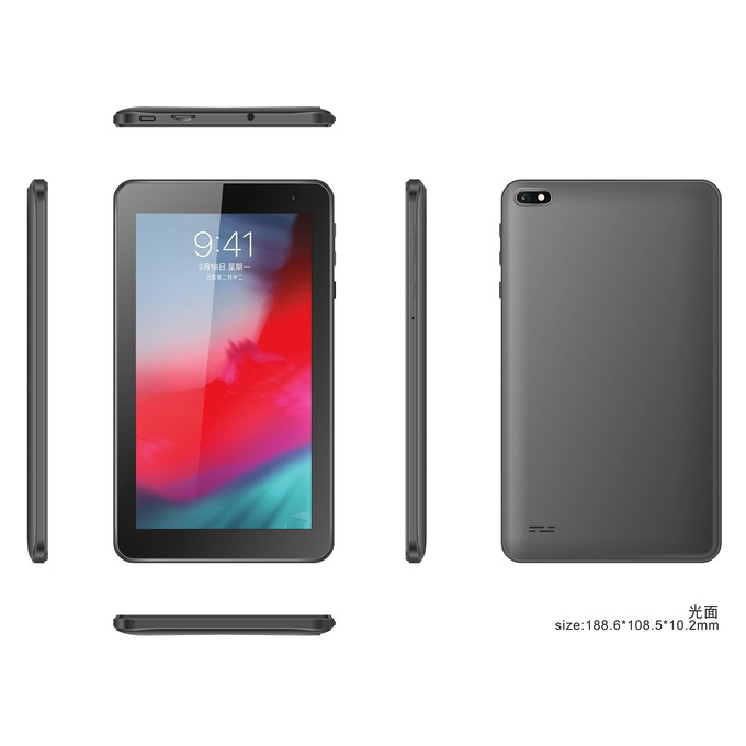 Azpen 7" Tablet, Gray, large