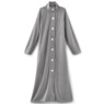 Ribbed Fleece Robe, , large