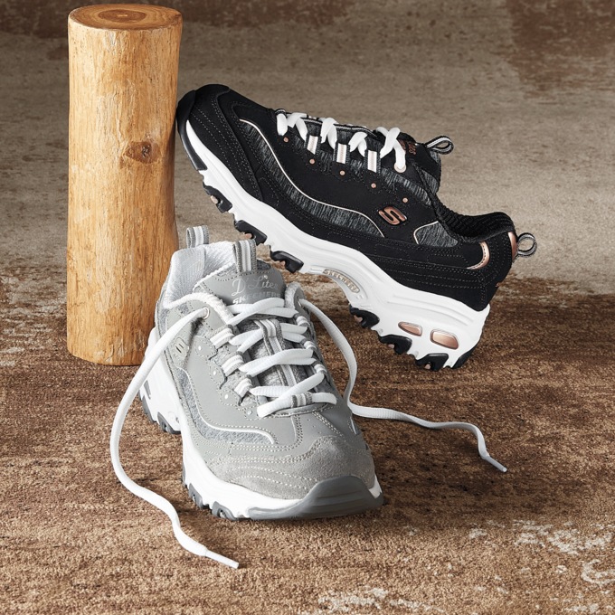 Skechers Women's D'Lites Me-Time Lace-Up, , large