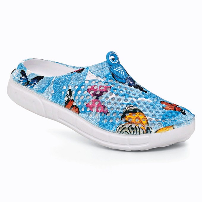 Women's Butterfly Comfort Clog, , large
