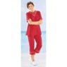 Embroidered Capri Set, , large