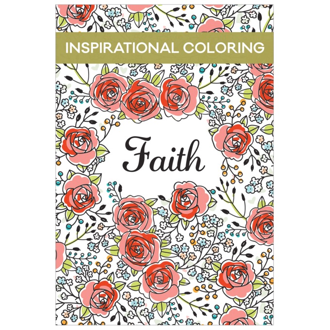 Set of 5 Inspirational Coloring Books, , large