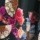 Tossed Fan Floral