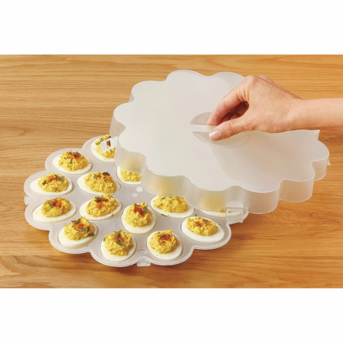 Plastic Deviled Egg Tray, , large