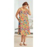 Free-Flowing Shift Dress, , large