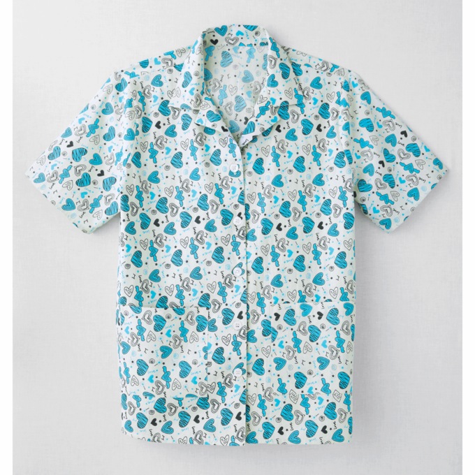 Smock Top, Love & Happiness, large