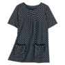 Knit Tunic with Patch Pockets - Print, , large