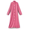 Ribbed Fleece Robe, , large