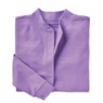 Snap-Front Cardigan, Lilac, large