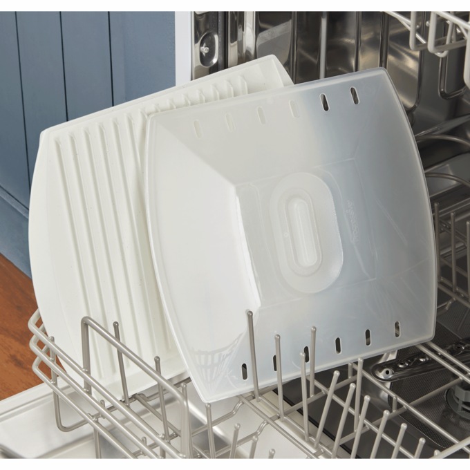 Progressive Microwave Bacon Grill with Cover and Fat-Draining Design, , large