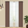 Tribeca 4-Panel Window Set, Brown, large