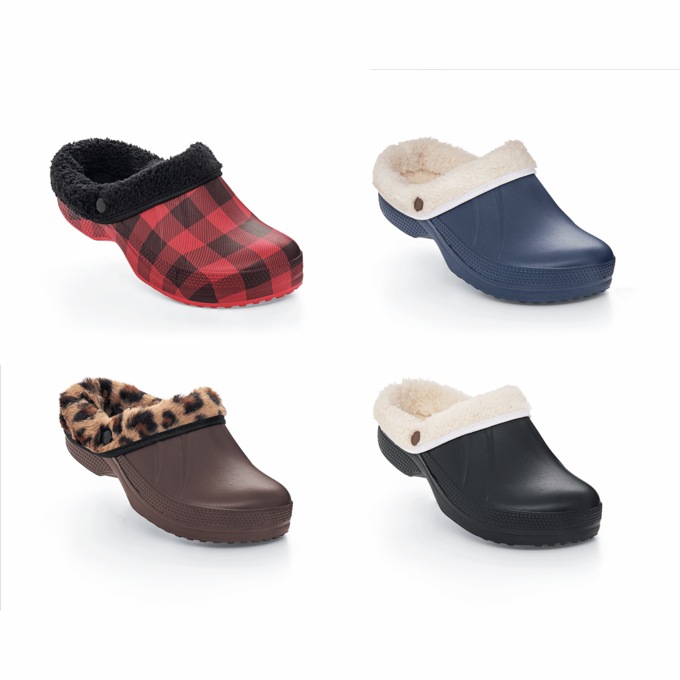 Women's Fleece-Lined Clog, , large