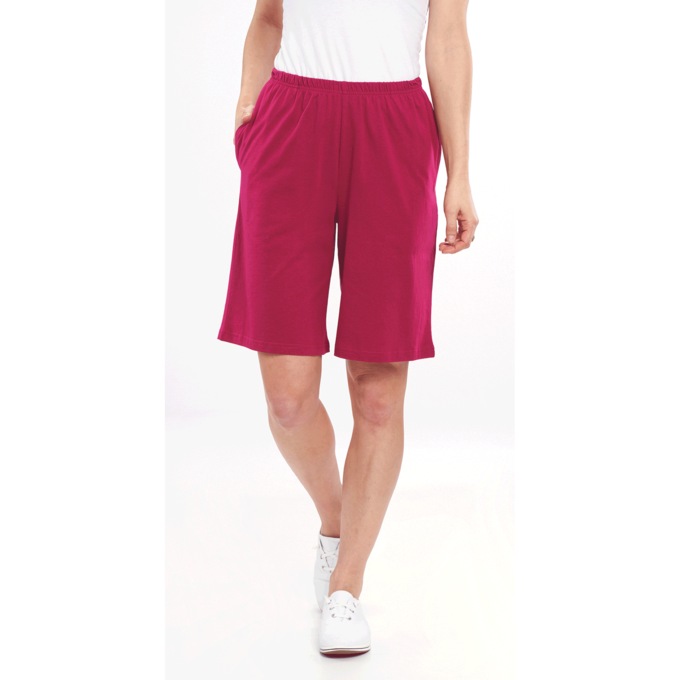 Knit Short - Solid and Print, Beaujolais, large