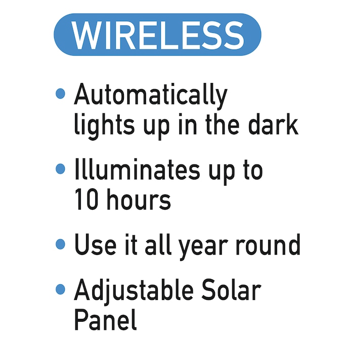SensorBrite® Solar Powered Address Light, , large