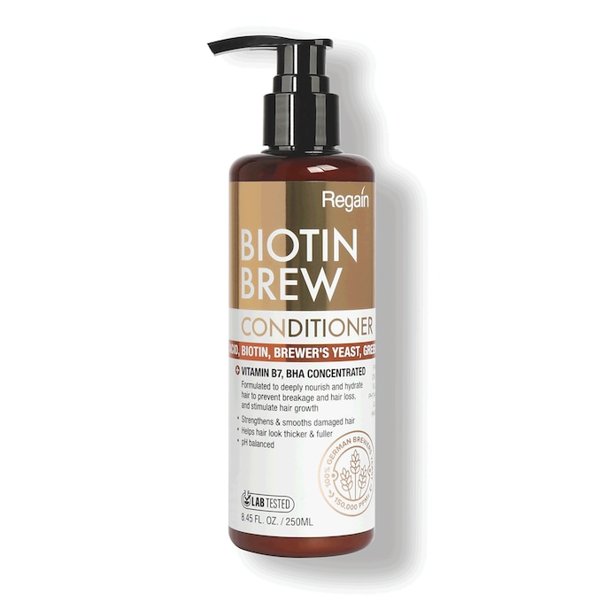 Regain Biotin Brew Anti-Thinning Shampoo & Conditioner, , large