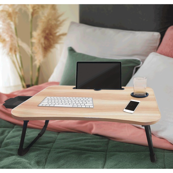 Go-Anywhere Tray Table with Drawer, , large